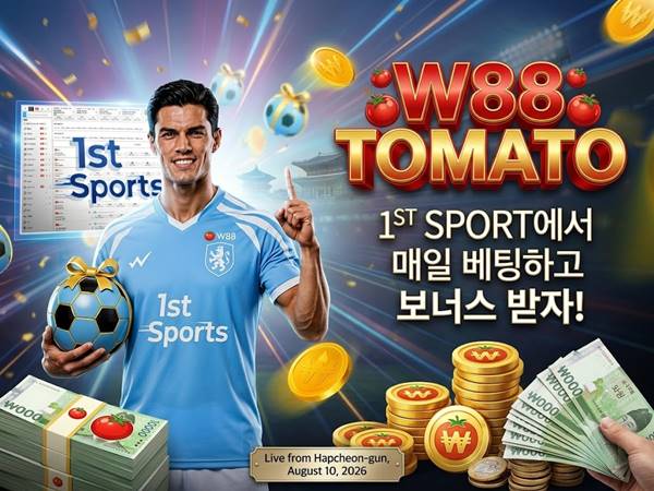 1st SPORT에서 매일 베팅하고 보너스 받자! | W88 최대 KRW 22,000 1st SPORT에서 매일 베팅하고 보너스 받자! | W88 최대 KRW 22,000
